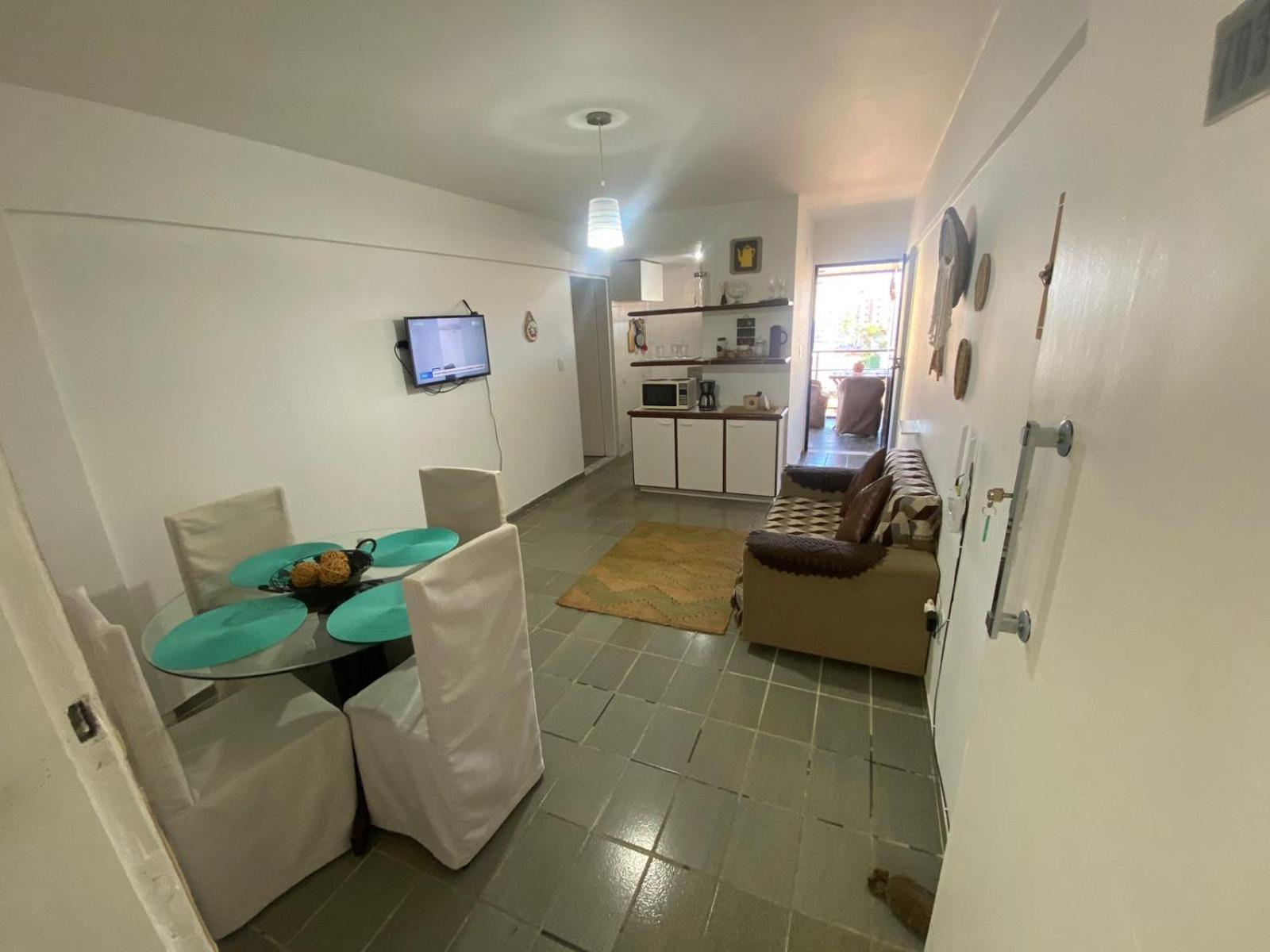 Praia De Ponta Verde Em Frente Ao Tropico Hotel Com Garagem, Wi-Fi, Lavadora - Apto703 Maceió 외부 사진