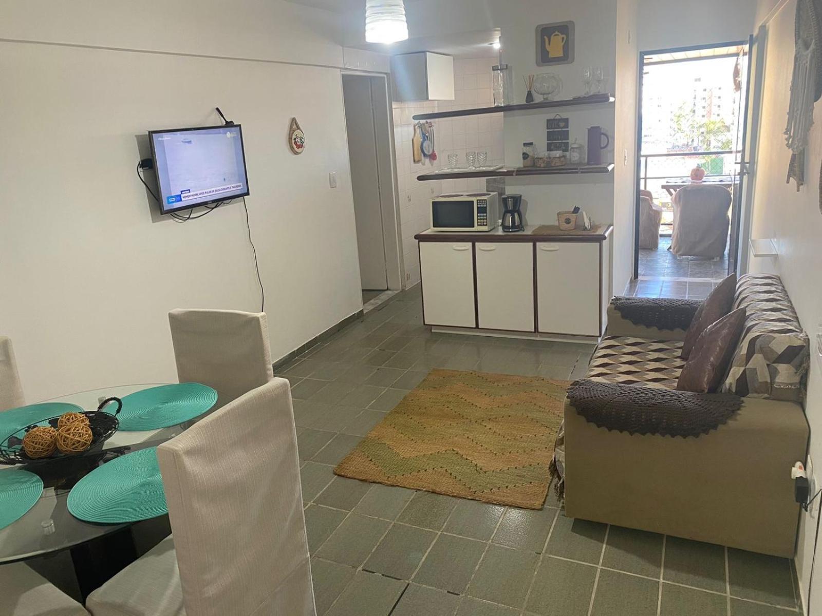 Praia De Ponta Verde Em Frente Ao Tropico Hotel Com Garagem, Wi-Fi, Lavadora - Apto703 Maceió 외부 사진