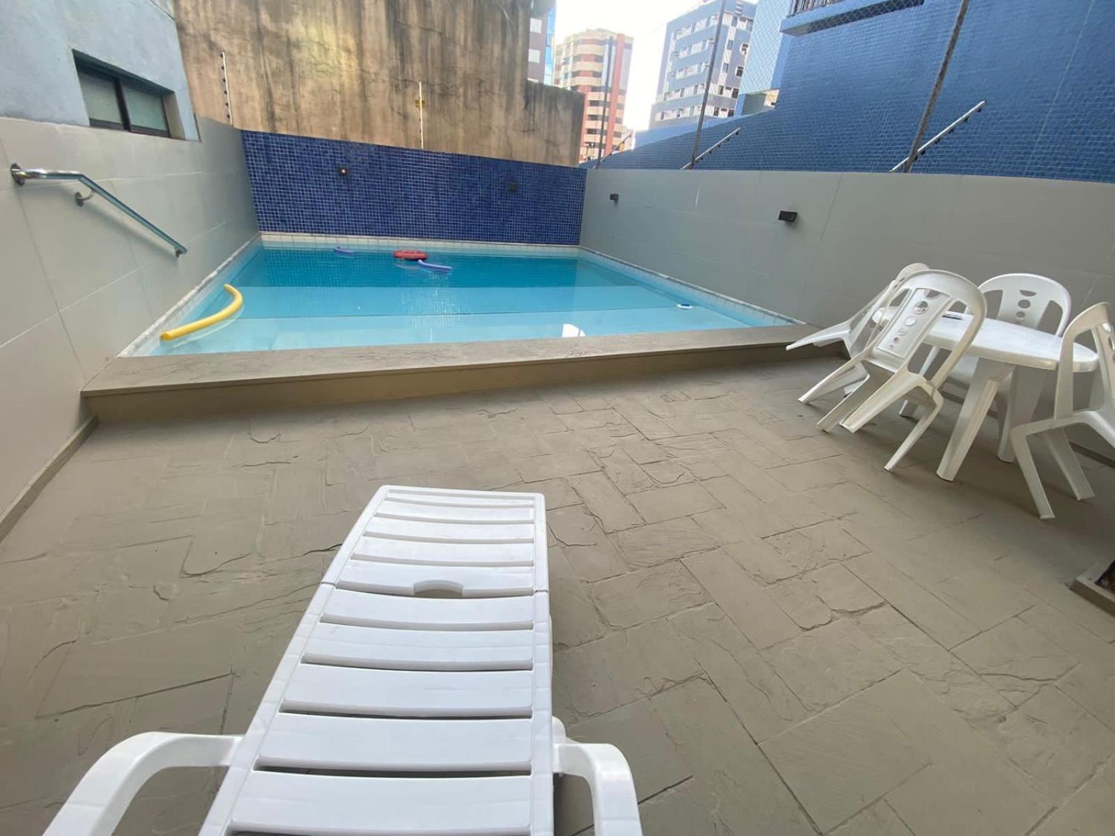 Praia De Ponta Verde Em Frente Ao Tropico Hotel Com Garagem, Wi-Fi, Lavadora - Apto703 Maceió 외부 사진